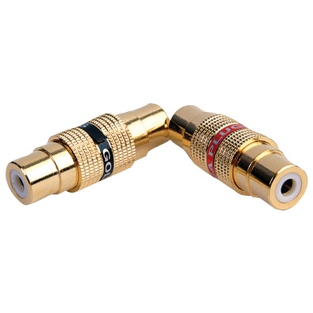 DB LINK Gold Barrel Connectors, 2 pk (Female/Female) BF106